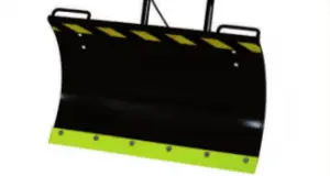Straight snow blade - MSB series - BELLON M.it Snc - with hydraulic adjustment