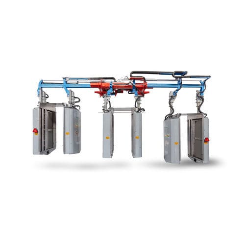 Tunnel type sprayer - P3 - BERTONI Srl - self-propelled / vineyard / folding arms