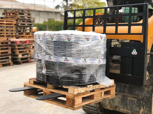 Pallet fork - FP.1 series - C.G.A. RICAMBI Srl - 2-tine / for loaders