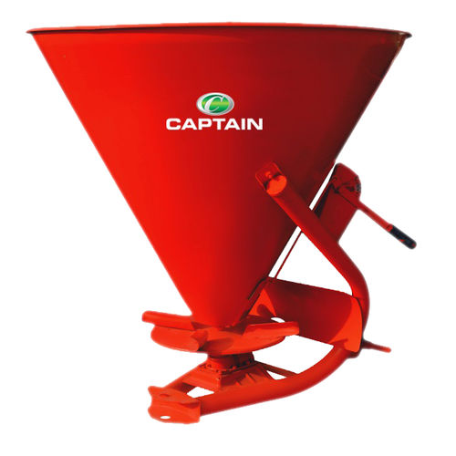 3point hitch fertilizer spreader CAPTAIN TRACTORS PVT. Ltd solid