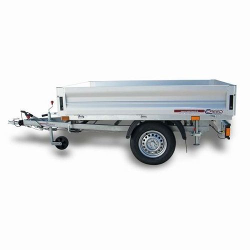 Tipping trailer - RB10 - CRESCI RIMORCHI Srl - mounted / single-axle / garden