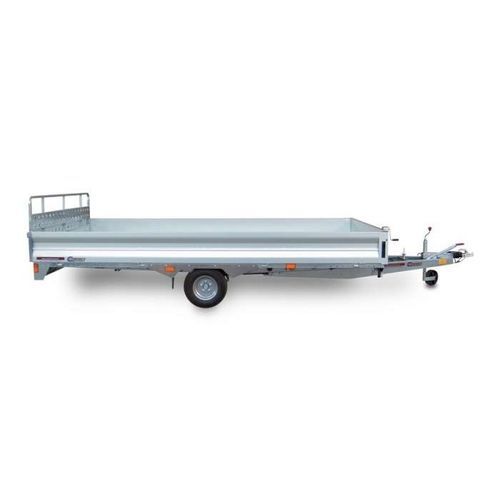 Flatbed trailer - PA15C - CRESCI RIMORCHI Srl - single-axle / agricultural