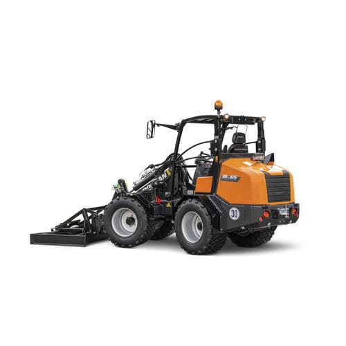 Rubber-tired loader - DL65-7 - DOOSAN INFRACORE CO. LTD - with cab / compact