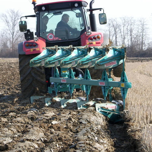 Reversible plow - A series - EMMEGIEMME di Mangeri F.lli Srl - mouldboard / mounted / with hydraulic adjustment