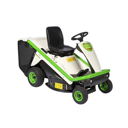 Riding lawn mower - BAHIA MBHE2  - ETESIA - gasoline / collecting / self-propelled