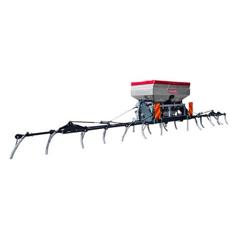 Mounted fertilizer spreader - SPANDI 16 - FISSORE 1968 S.r.l - solid / liquid / folding