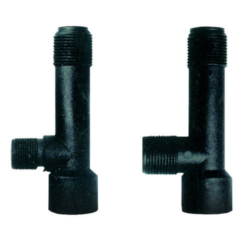 T-shaped irrigation fitting - EU-FMV series - I.S.E. Srl - threaded / plastic / manifold