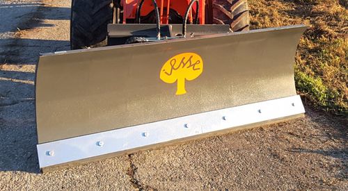Straight snow blade - LAO39  - IESSE Srl - with hydraulic adjustment