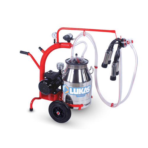 Cow milking machine - 30.4  - LUKAS MAKINE VE DIS TIC. LTD. STI. - electric / mobile