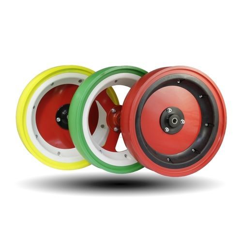 Press wheel - GLT400X115R - MECAPLAST di CONTI EMANUELE & Co. Sas - for seed drills / bolt-on