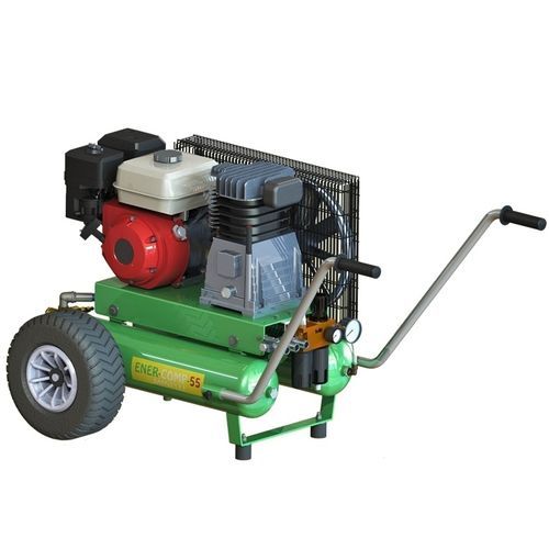 Air Compressor - EnerComp 55 - MINELLI ELETTROMECCANICA - Mobile / With ...