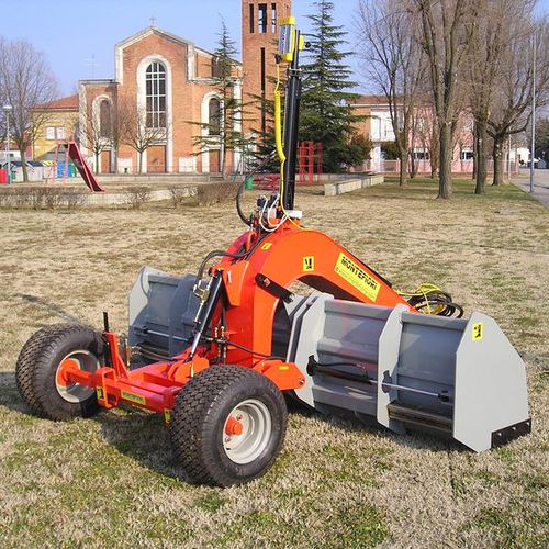 Field preparation leveler - ROMA 300 extensible - MONTEFIORI Srl - hydraulic