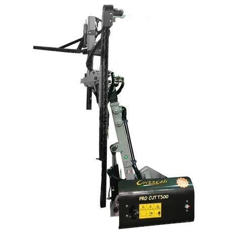 Vineyard vine trimmer - PRO CUT T300 - ORIZZONTI Srl - tractor-mounted / hydraulic / vertical