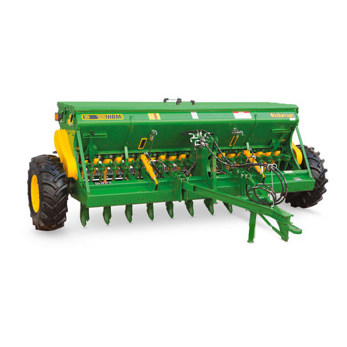 Hopper seed drill - HBM-B series - OZDUMAN AGRICULTURE MACHINERY INDUSTRY TRADE Co. - disc / with fertilizer applicator