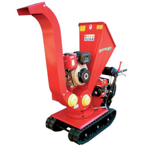 Self-propelled wood chipper - C30014A - PMP di Olgiati Giuseppe - with combustion engine / tracked