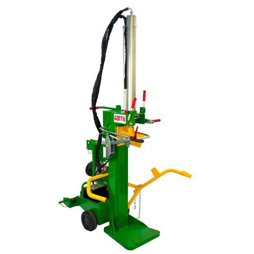 Diesel engine wood splitter - Geo series - ROSSELLI Snc Officine Meccaniche - vertical / wheeled