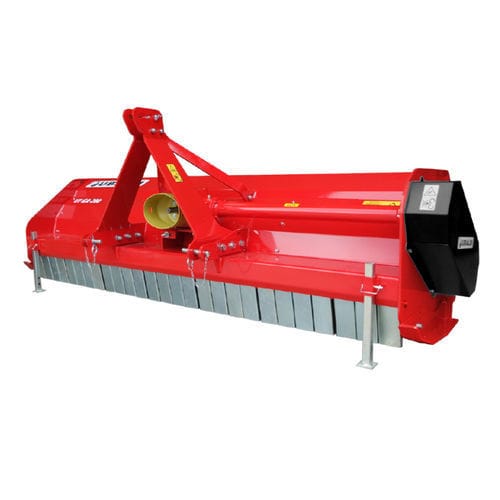 Mounted mulcher - UT series - Gruppo Rapisarda Ubaldi - rear-mount / hammer / knife
