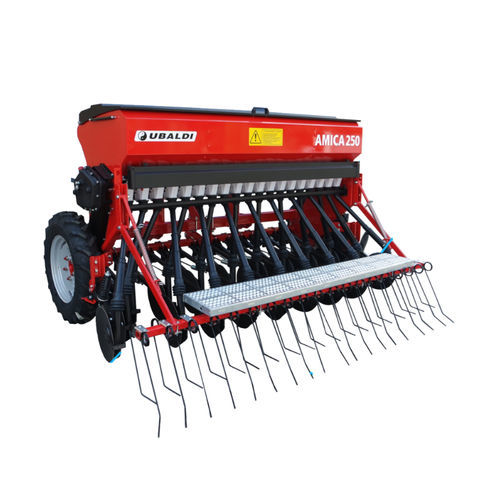 Mechanical seed drill - AMICA S-SC series - Gruppo Rapisarda Ubaldi - disc / 3-point hitch / towed