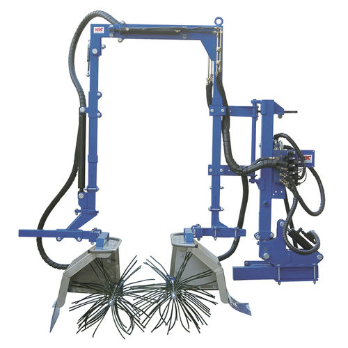 Mechanical deleafer - SS1 - V.B.C. Srl - with hydraulic adjustment
