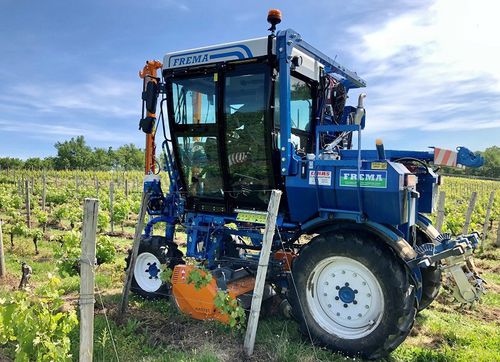 Straddle farm tractor - Lydia 100 - Frema - hydrostatic / vineyard ...