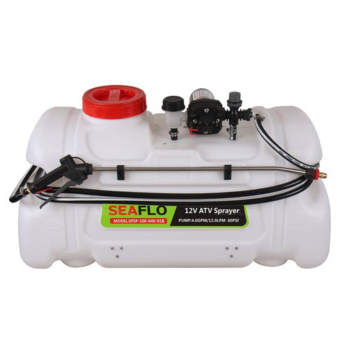 Small farm sprayer - SFSP-100-040-01A - Seaflo - ATV-mounted