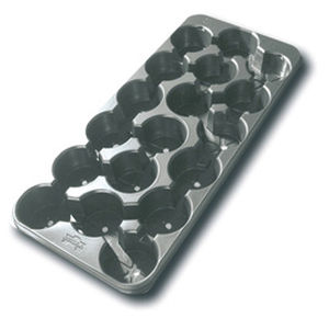 Plastic transport tray - 91019 - H0997.18R - Amp Recycling - rectangular / recyclable