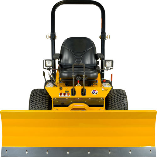 Dozer blade for ride best sale on mower