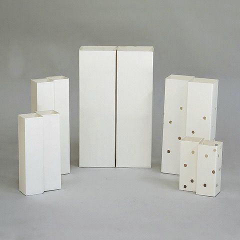 Paper pot - Zipset - Monarch Mfg. Inc. - square / with transport tray /  biodegradable
