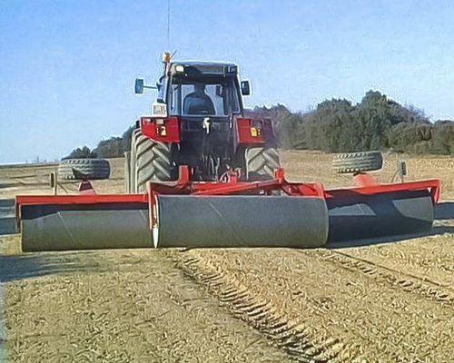 Grading land roller - CHH series - MAQUINARIA AGRICOLA SEGUES, SL - compacting / smooth / 3-point hitch