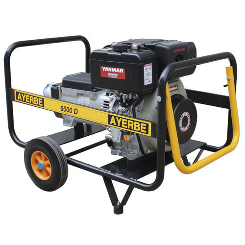 Diesel generator set - 6000 D - Ayerbe - mobile / 50 Hz / air-cooled