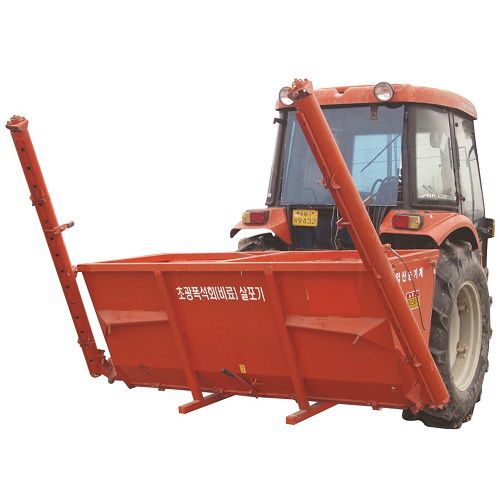 Mounted fertilizer applicator ILS6015 Iris Spreaders Co. wide
