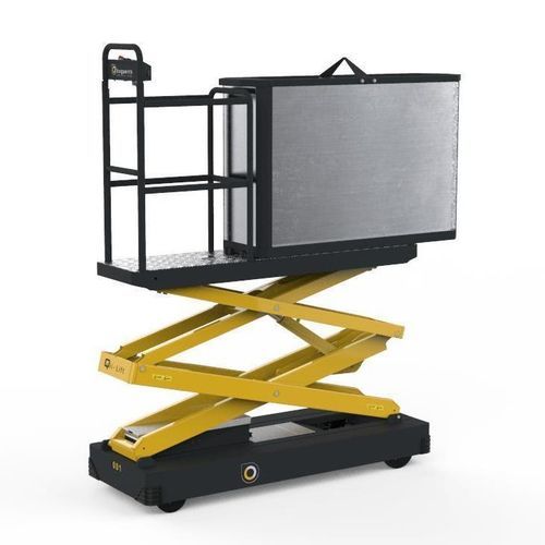 Greenhouse harvest trolley - Qii-Lift C - Bogaerts - self-propelled / adjustable-height
