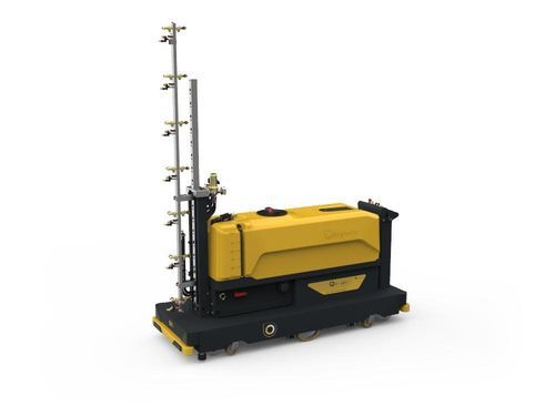 Robotic spray robot - Qii-Jet TAV 343 - Bogaerts - electric / autonomous / intelligent
