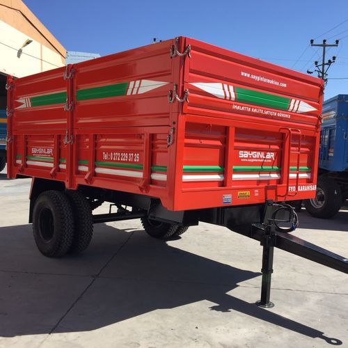 Dump trailer - SY5T1D - Sayginlar Agriculture Machinery Ltd. - single-axle / agricultural / 5 ton