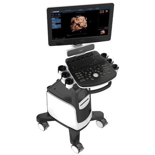 Portable, with trolley veterinary ultrasound system - QBit 7  - Chison Medical Imaging - for cattle / linear / for abdominal imaging
