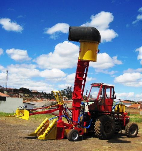 Sugar cane harvesting machine - CC-20 - ColhiCana Agricultural Machinery - tractor-mounted / top lift