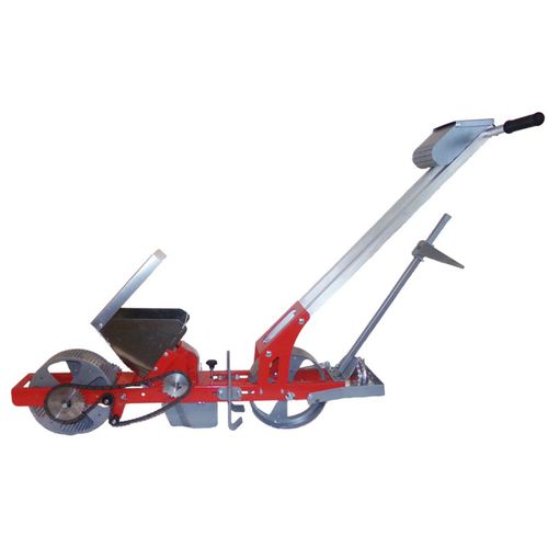 Disc manual seeder - AP.EB.EXP - Terrateck SAS - 1-row / walk-behind