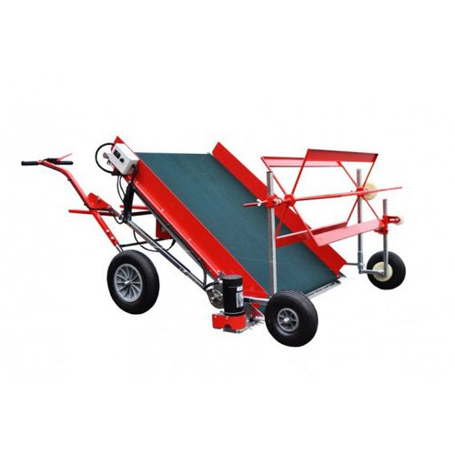 Spinach harvester machine -  T.CG.RJP - Terrateck SAS - baby leaf / lettuce / walk-behind