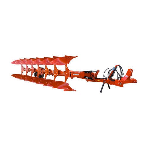 Reversible plough - AÇDP 718 - AKTAŞLAR TARIM MAKİNALARI İMALAT VE TİCARET-RAMAZAN AKTAŞ - mouldboard / semi-mounted / 1-10 shank