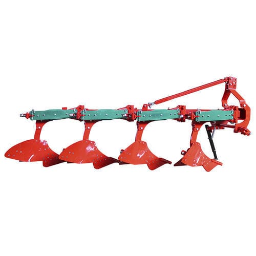 Mouldboard plough - AMOP 416 - AKTAŞLAR TARIM MAKİNALARI İMALAT VE TİCARET-RAMAZAN AKTAŞ - mounted / with hydraulic adjustment / leaf-spring