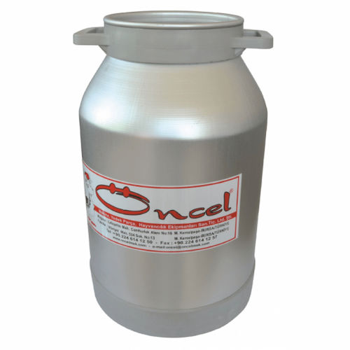 Aluminum milk can - OC.107-1 - ONCEL