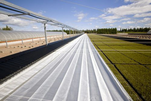 Shade net - BLACKOUT  - BCC AB - for arboriculture