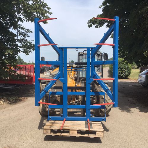 Round bale grab - F501 - Albutt - square