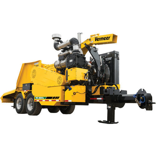 Towed wood chipper - WC2500XL - Vermeer - with combustion engine