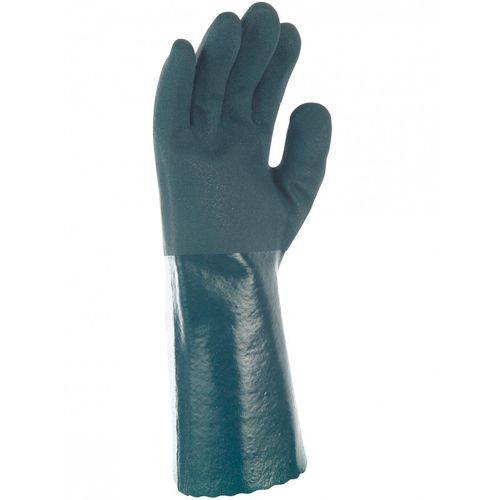 Work gloves - PVC3040 - SINGER Frères - cotton / PVC-coated fabric / fleece