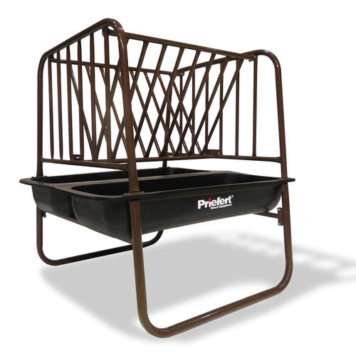 Horse hay rack phfh Priefert steel / multiaccess