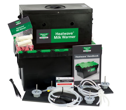 Calf automatic feed distribution unit - Shearwell Data Ltd - goat / lamb / mobile