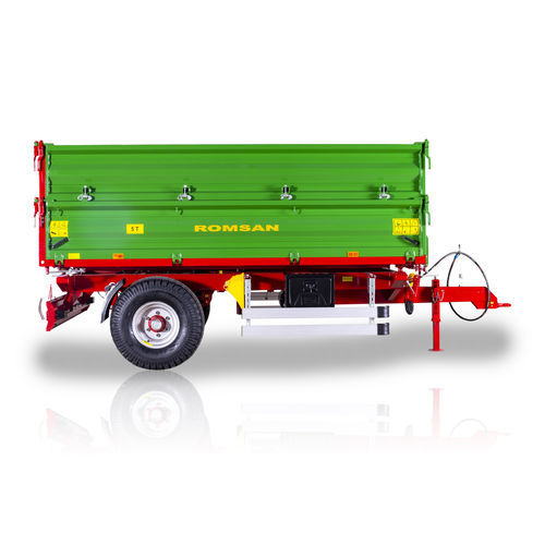 Dump trailer - R50TSGAP - ROMSAN TARIM SAN. VE DIŞ TİC.A.Ş. - mounted / single-axle / agricultural