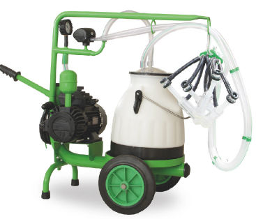 Goat milking machine - 8680640085050 - BARBAROS MOTOR MAKINA SANAYI IC VE DIS TIC LTD STI - electric motor / mobile