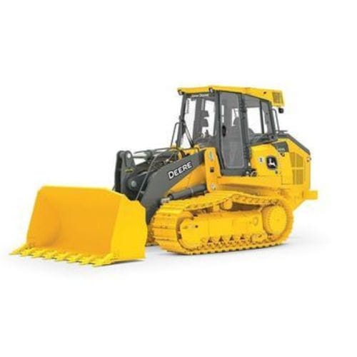 Crawler loader - 655 P-Tier - John Deere Forestry - with cab